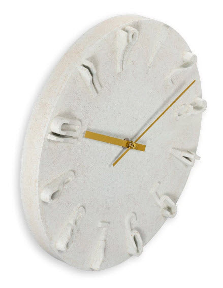 Hama Wall Clock Korfu beige 30cm 3D digits                 185880