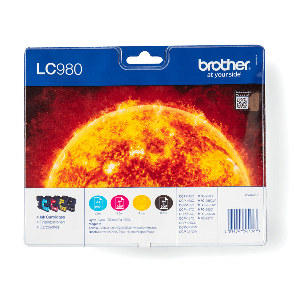 Brother multipack orig LC-980