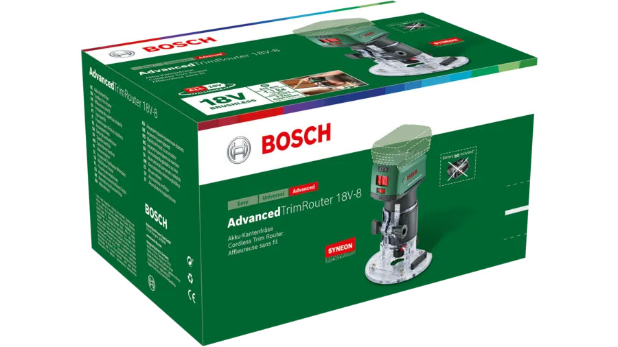 Bosch AdvancedTrimRouter 18V-8 Akku-Kantenfräse