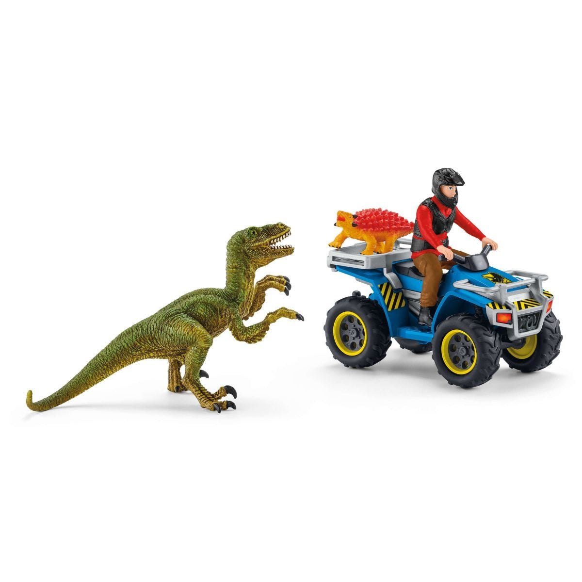 Schleich Dinosaurs         41466 Quad Escape from Velociraptor