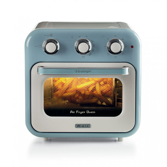 Ariete Vintage Air Fryer Mini- Oven blue