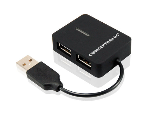Conceptronic C4PUSB2 4 Port Travel-USB Hub