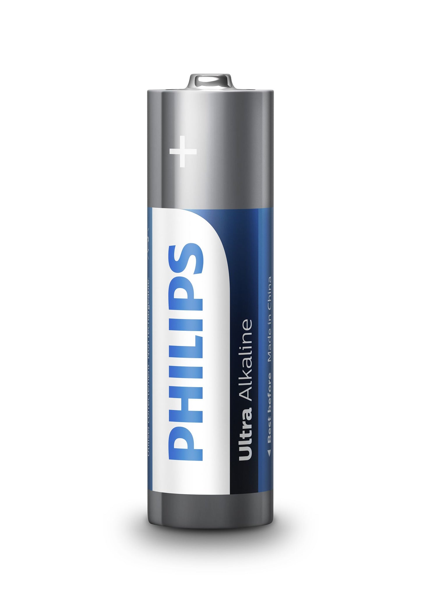 1x2 Philips Ultra Alkaline AA Batterie