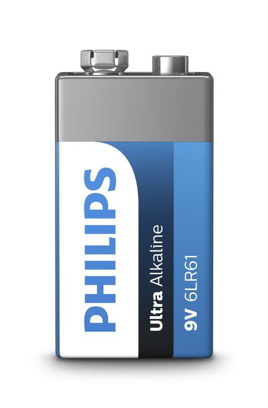 Philips Ultra Alkaline 9V Batterie